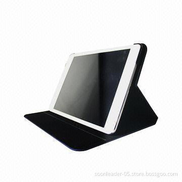 Folio Leather Smart Cover Case for iPad Mini Retina, with Stand and Front/Back